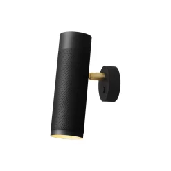 Patrone Wall Lamp, black-browned brass