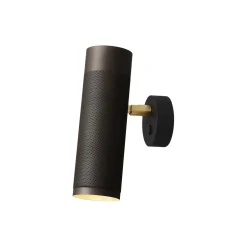 Patrone Wall Lamp, browned brass