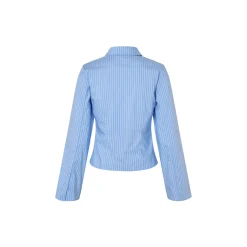 Pattimd shirt, blue white stripe