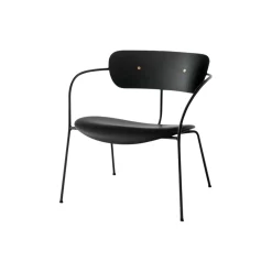 Pavilion AV6 loungestol, sort/messing