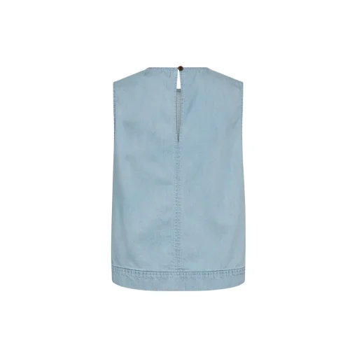 PD-Drew Denim Top, denim blue