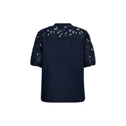 PD-Pina Mix SS Shirt, midnight navy