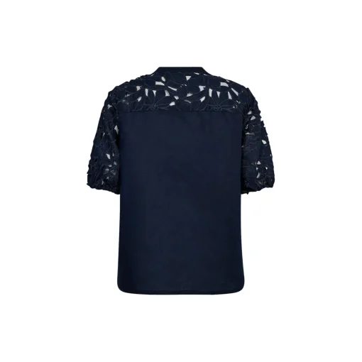 PD-Pina Mix SS Shirt, midnight navy