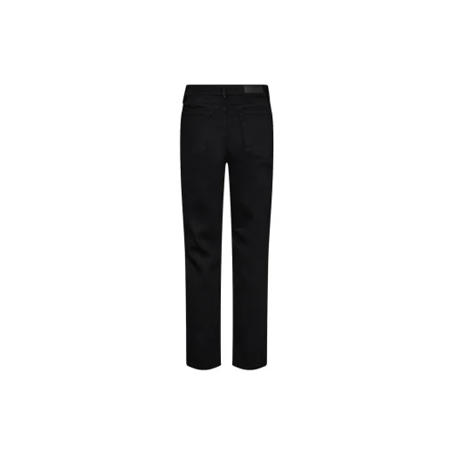 PD-Trisha Cropped Jeans Wash Support Deep Black, black