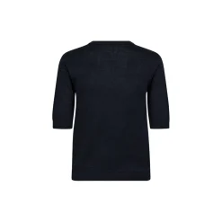 PD-Vigga SS Lurex Knit, deep navy blue