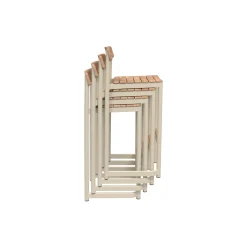 Pelagus barstol, light ivory