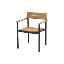 Pelagus stol med armlæn, hunter green