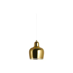 Pendant Light A330S “Golden Bell“, polished brass