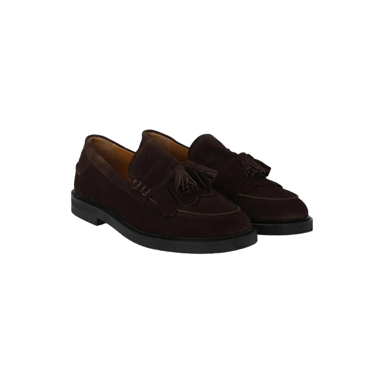 Penny loafer, dark brown