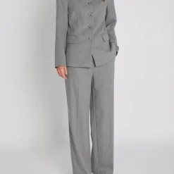 Peny Madelina pants, grey stripe