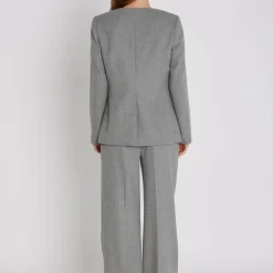 Peny Madelina pants, grey stripe