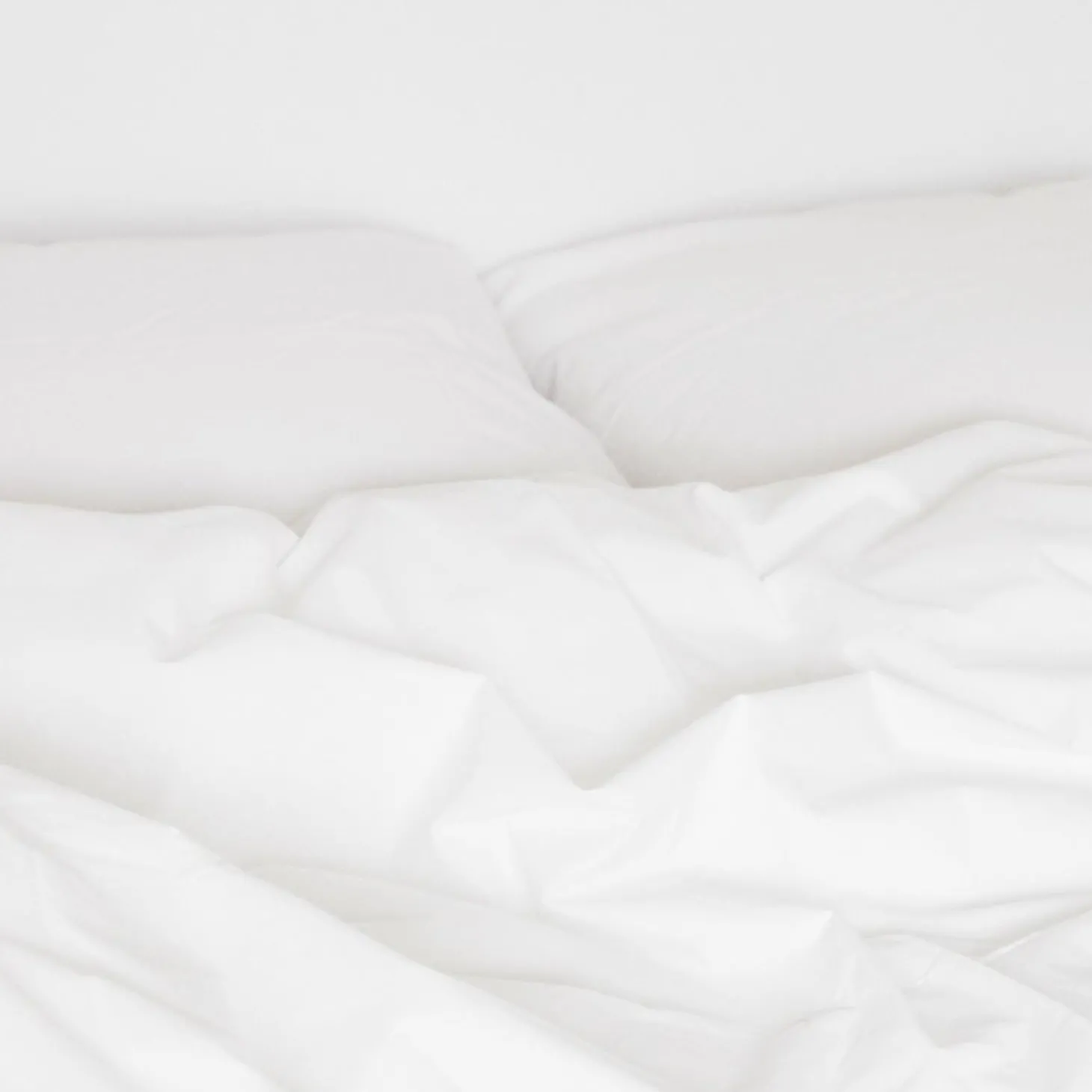 Percale sengesæt, hvid