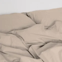 Percale sengesæt, valnød