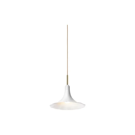 Petalii 1 Pendant, polished brass