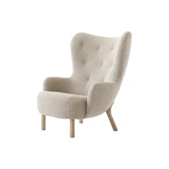 Petra VB3 Lounge Chair, Karakorum 003/oiled oak