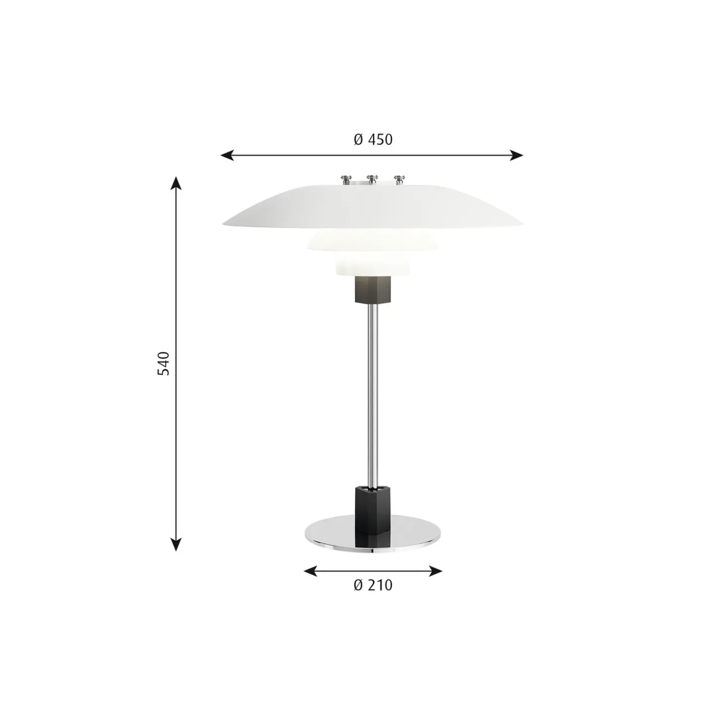 PH 4/3 bordlampe
