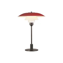 PH 3½-2½ bordlampe, rød