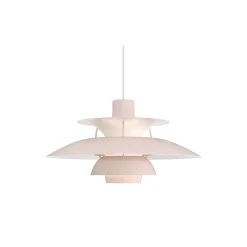 PH 5 Monochrome pendel, pale rose