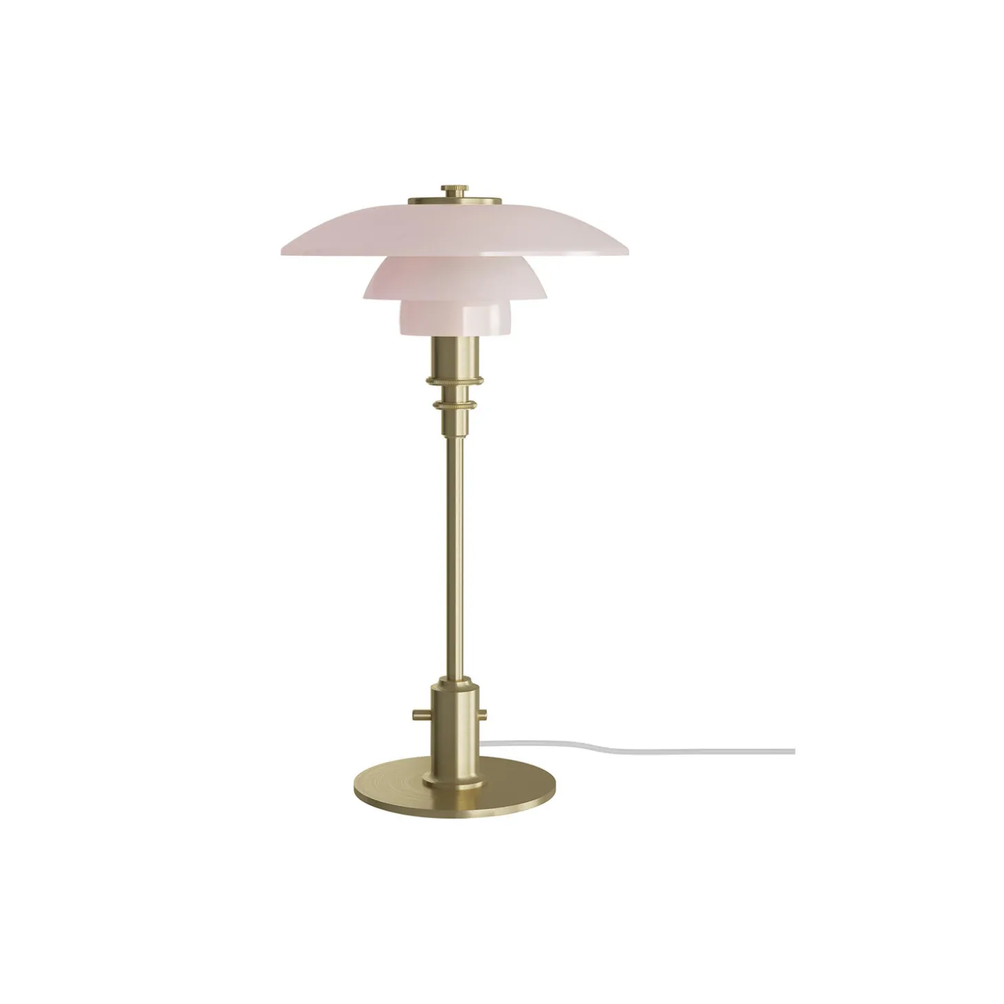 PH 2/1 Pale Rose bordlampe
