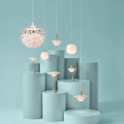 PH 3/2 Pale Rose bordlampe