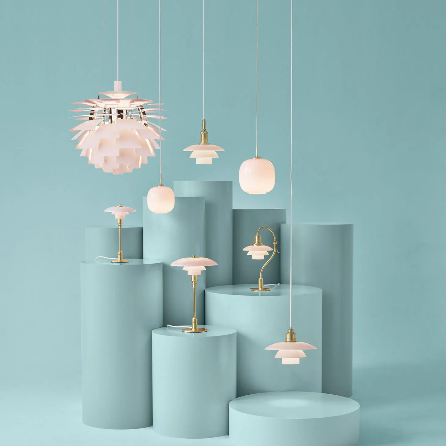 PH 3/3 Pale Rose pendel