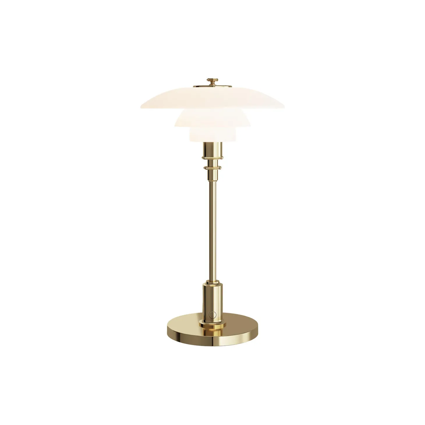 PH 2/1 Portable bordlampe, brass