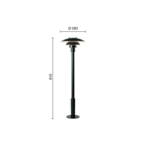 PH 3-2½ pullert, black