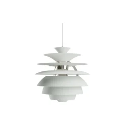 PH Snowball, dusty green/high lustre chrome plated