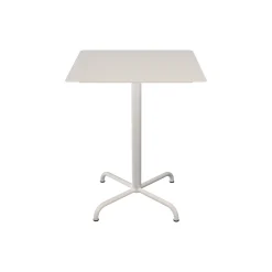 PICO Café Table with 4 Star Base 60x60, muted white