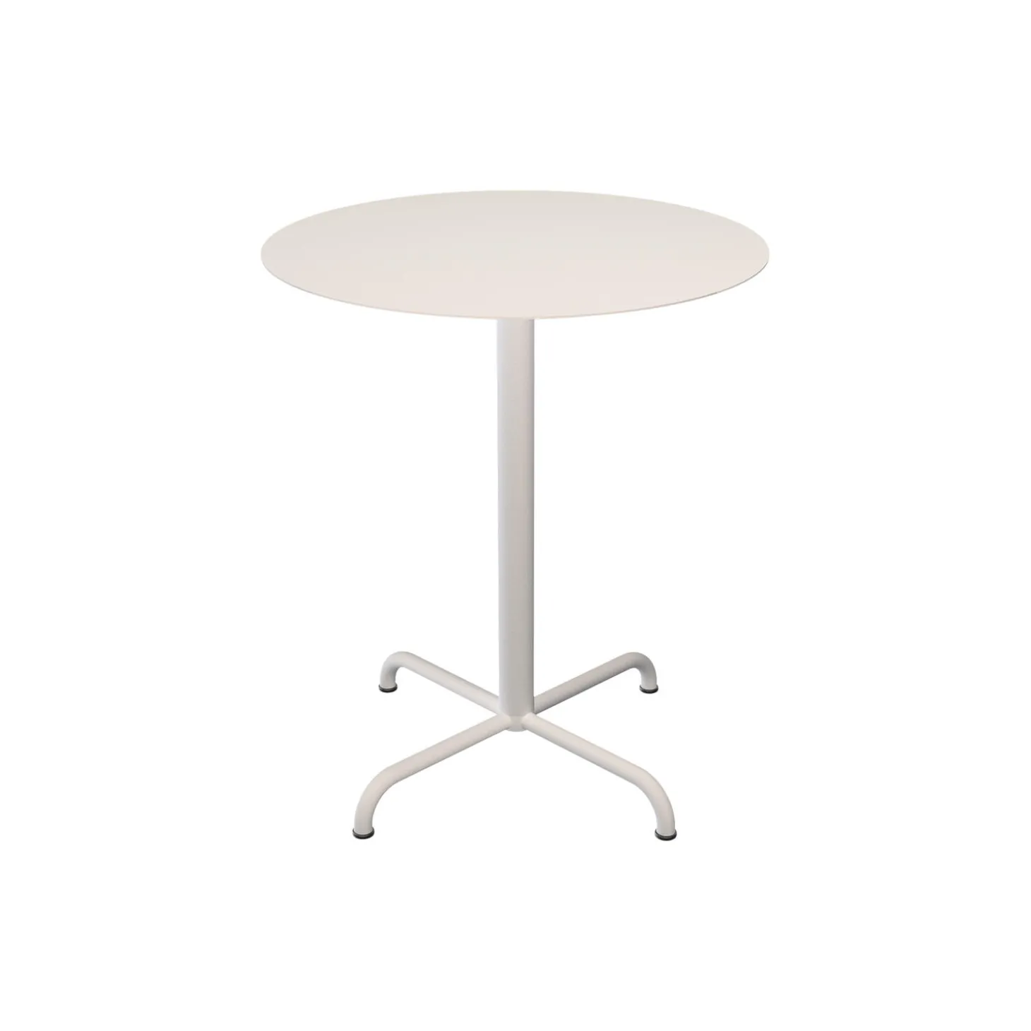 PICO Café Table with 4 Star Base Ø 64, muted white