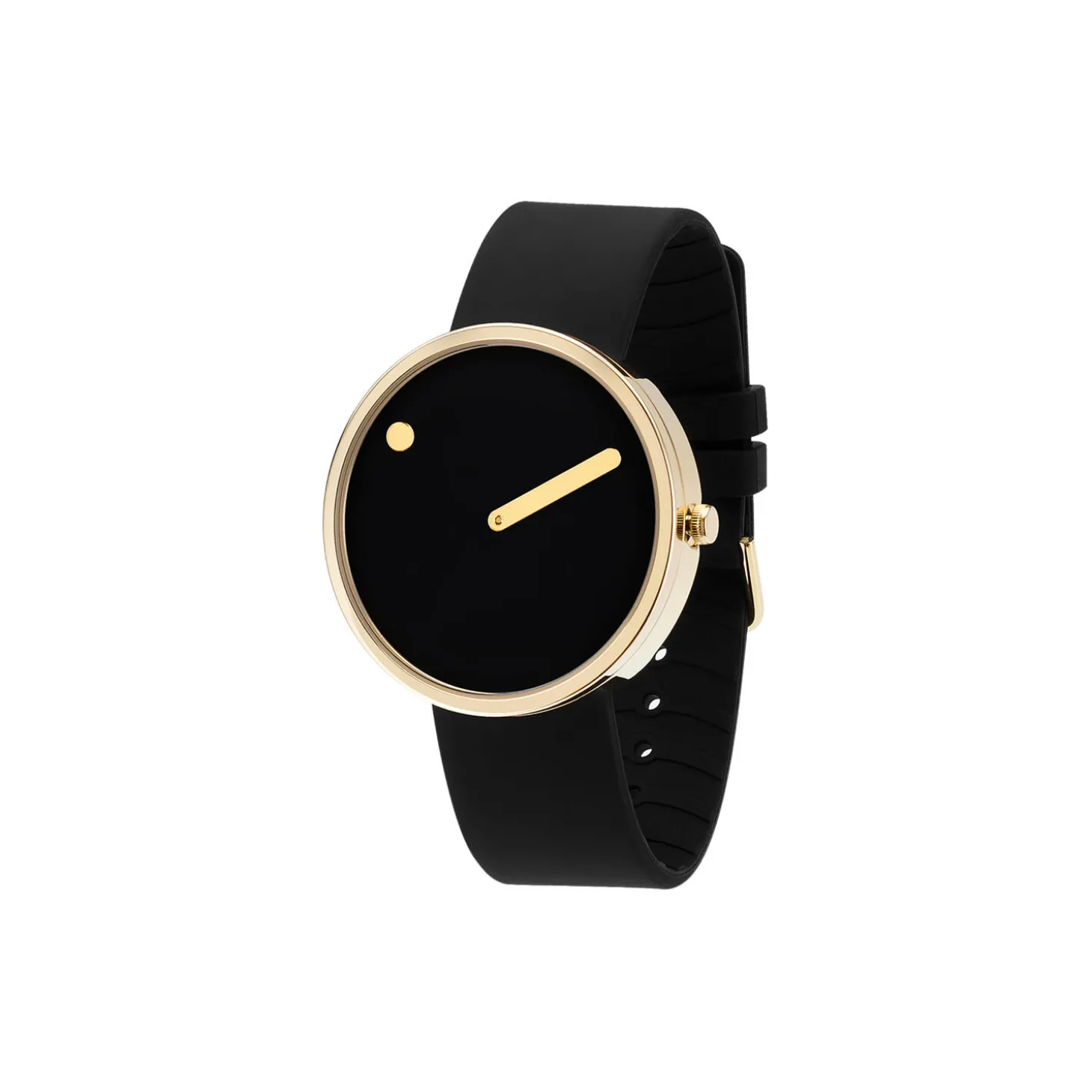 PICTO armbåndsur, black/gold/black