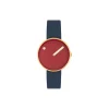PICTO armbåndsur, cinnamon red/midnight blue