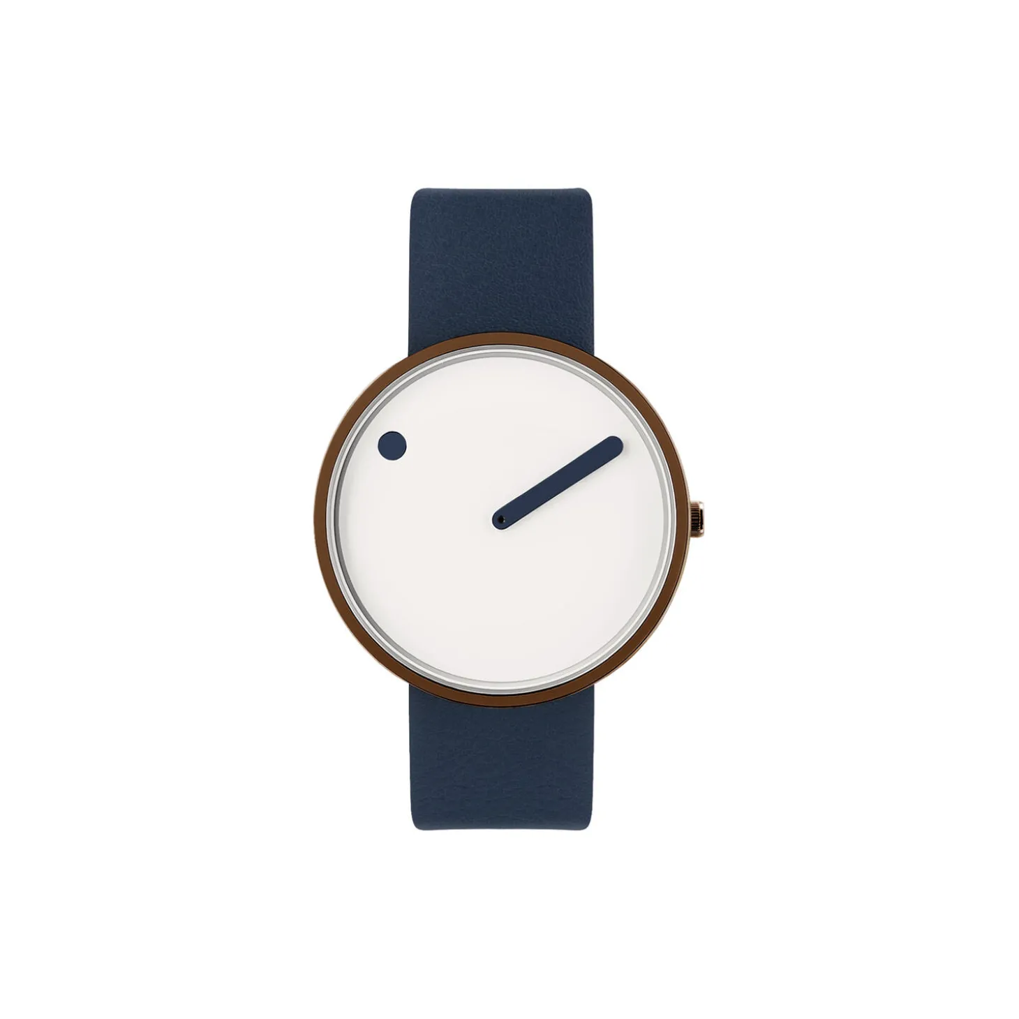 PICTO armbåndsur, cream/copper/midnight blue