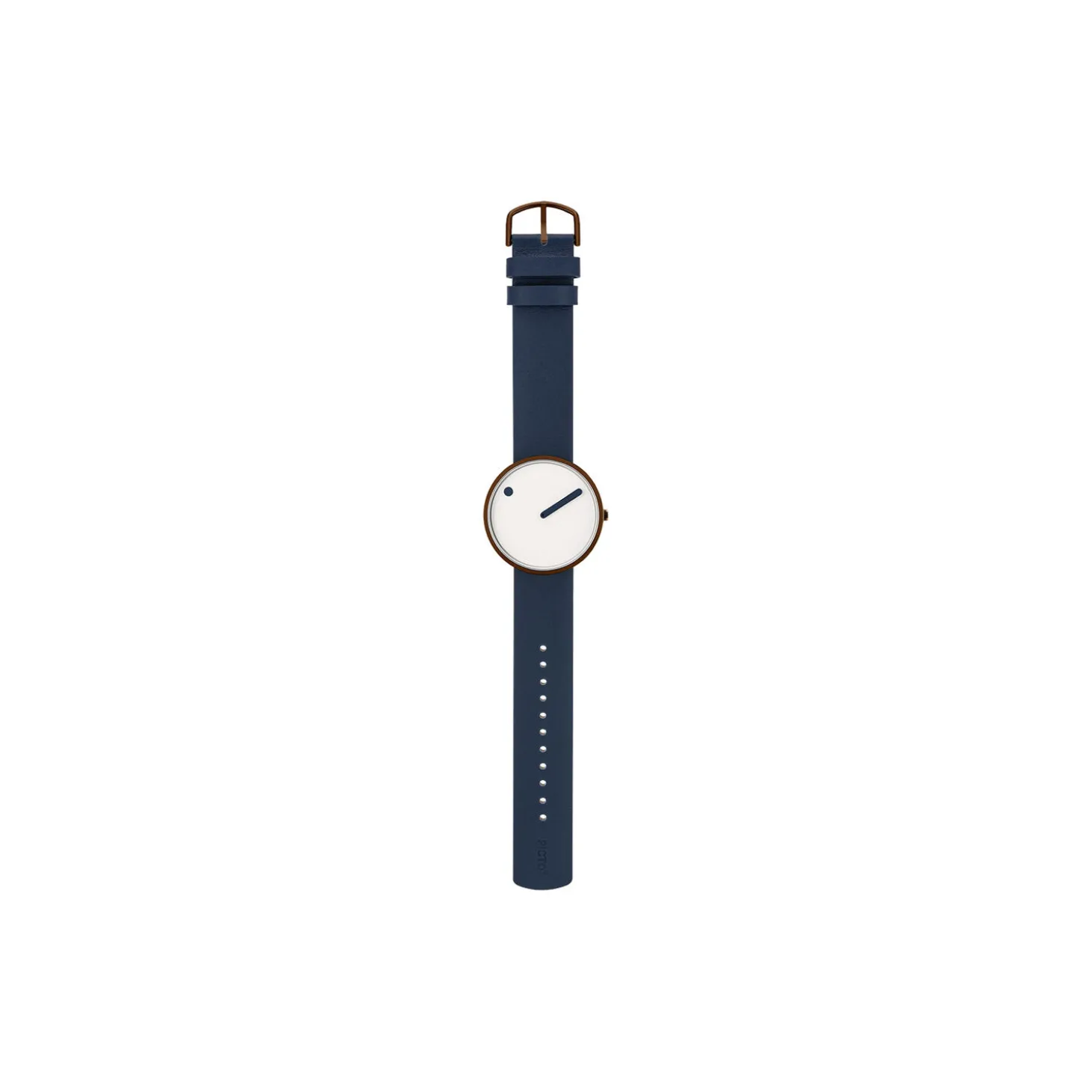 PICTO armbåndsur, cream/copper/midnight blue