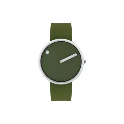PICTO armbåndsur, fresh olive/steel/fresh olive