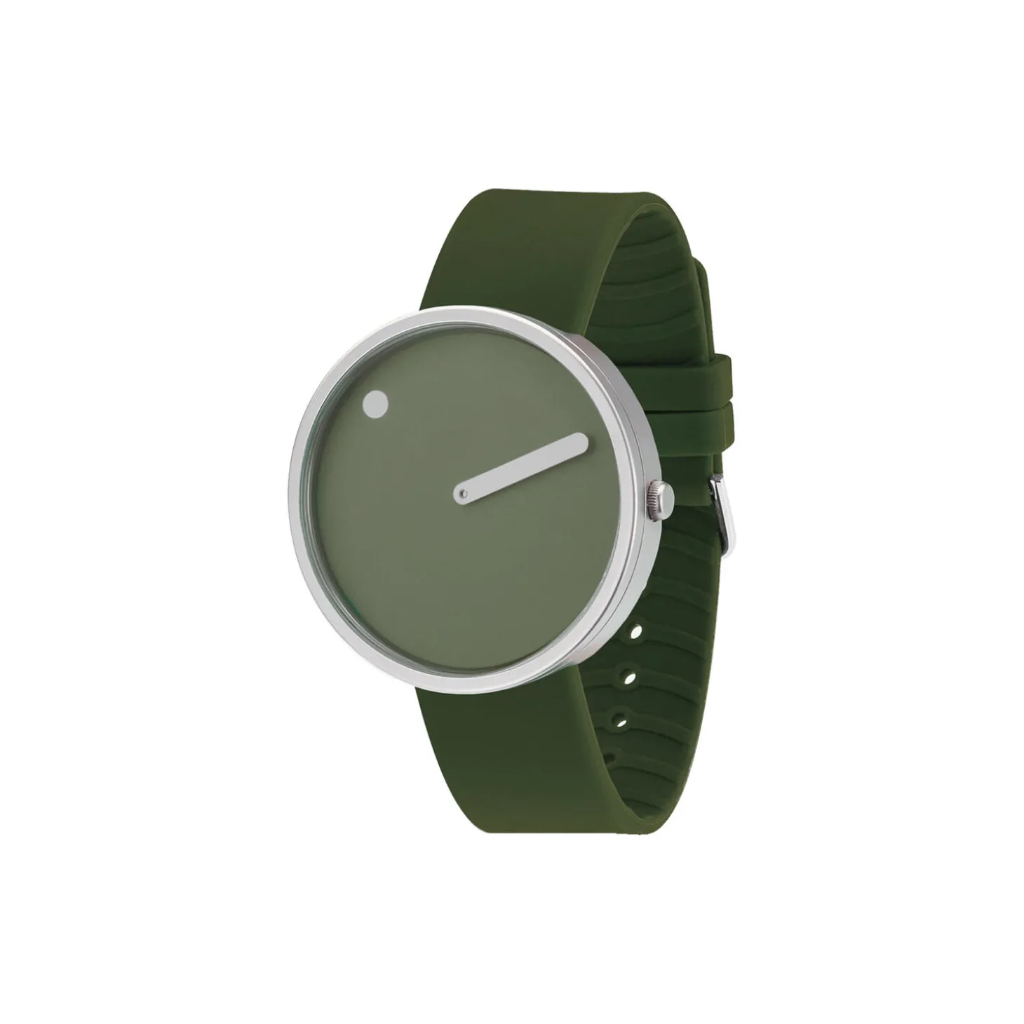 PICTO armbåndsur, fresh olive/steel/fresh olive