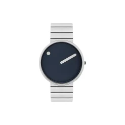 PICTO armbåndsur, midnight blue/matt steel