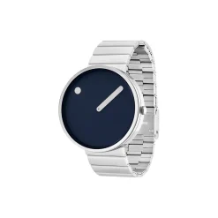 PICTO armbåndsur, midnight blue/matt steel