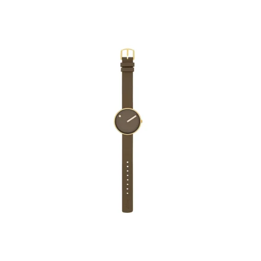 PICTO armbåndsur, mocha brown/gold/mocha brown