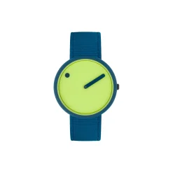 PICTO armbåndsur, paradise green/matt deep blue/deep blue