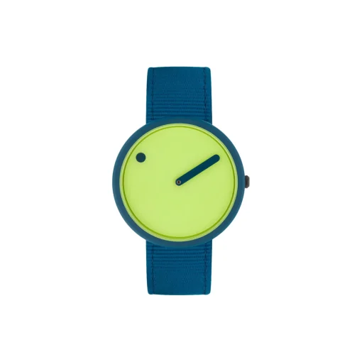PICTO armbåndsur, paradise green/matt deep blue/deep blue