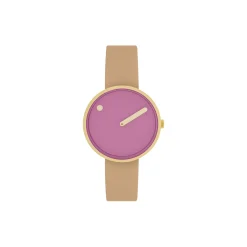 PICTO armbåndsur, pink/peruvian brown