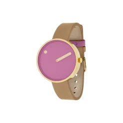 PICTO armbåndsur, pink/peruvian brown