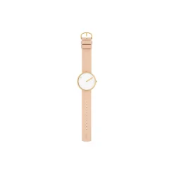 PICTO armbåndsur, white/gold/nude