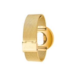 PICTO armbåndsur, white/gold/matt gold