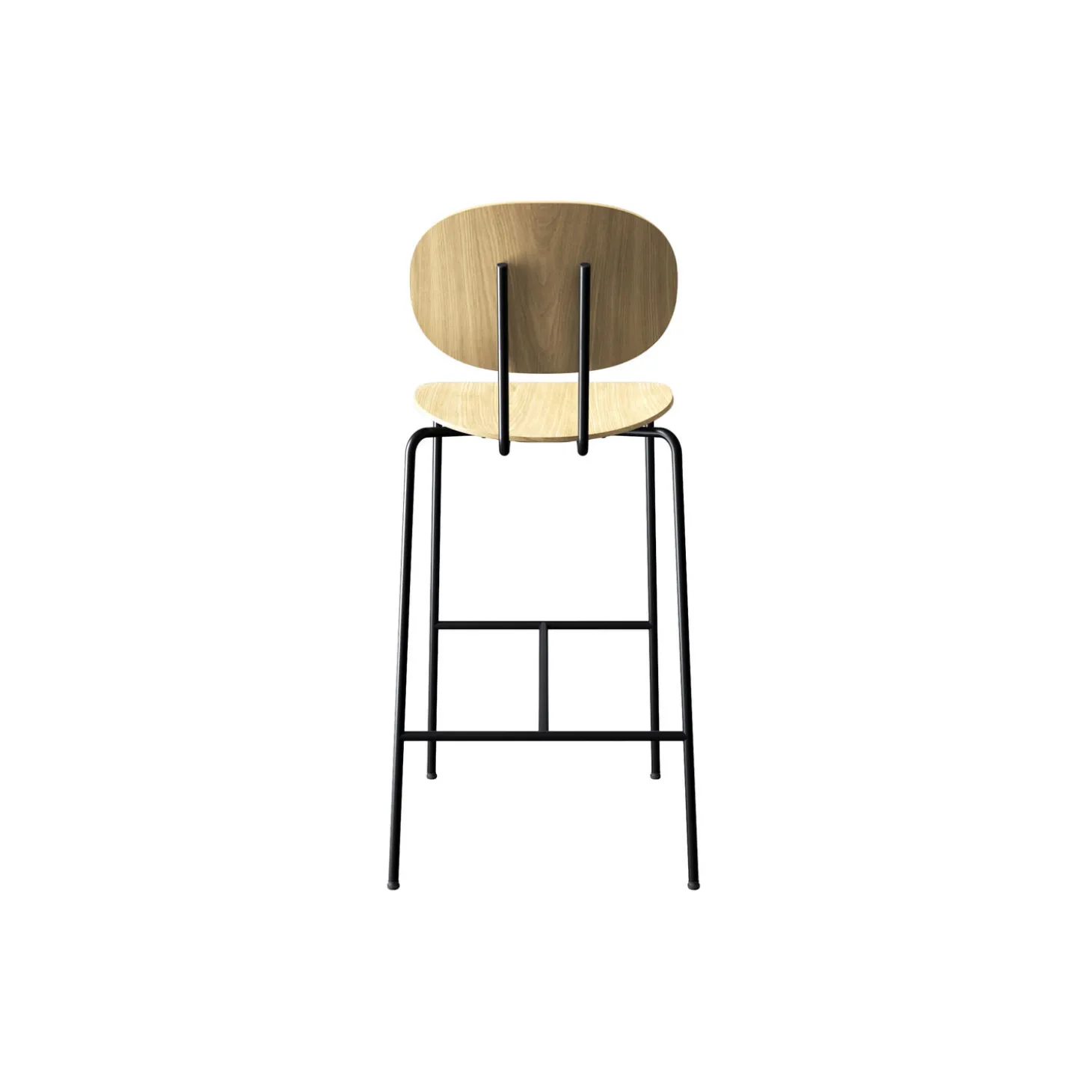 PIET HEIN Bar Chair, hvidpigmenteret eg
