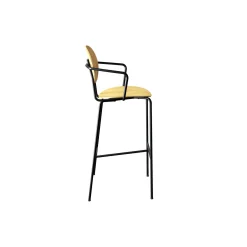 PIET HEIN Bar Chair with Arms, olieret eg