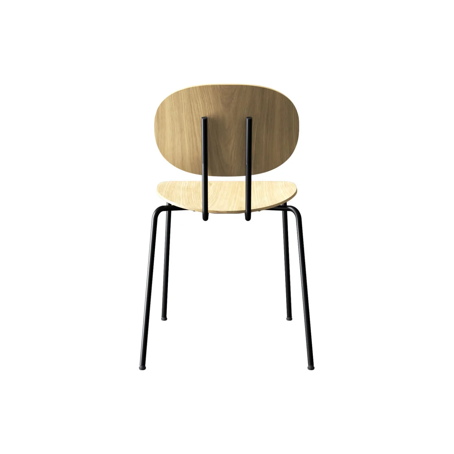 PIET HEIN Chair, hvidpigmenteret eg