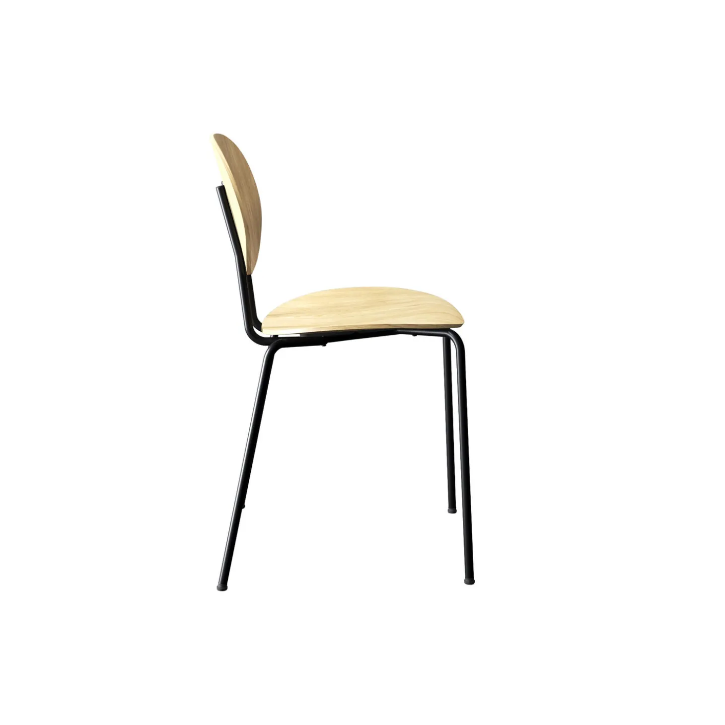PIET HEIN Chair, hvidpigmenteret eg