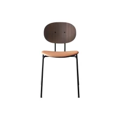 PIET HEIN Chair, oiled walnut/Silk Cognac